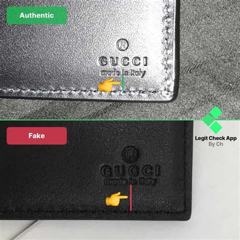 how to spot gucci wallets